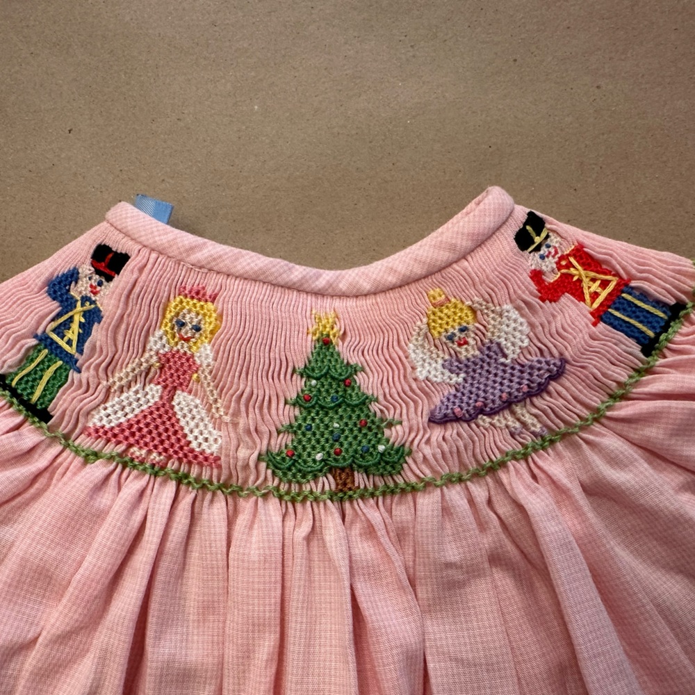 Smocked Nutcracker Dress 3M